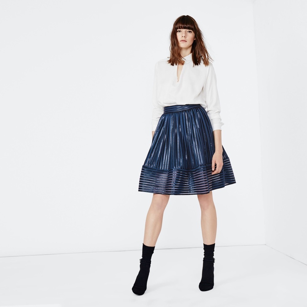 Maje JUPE BOULE black skirt